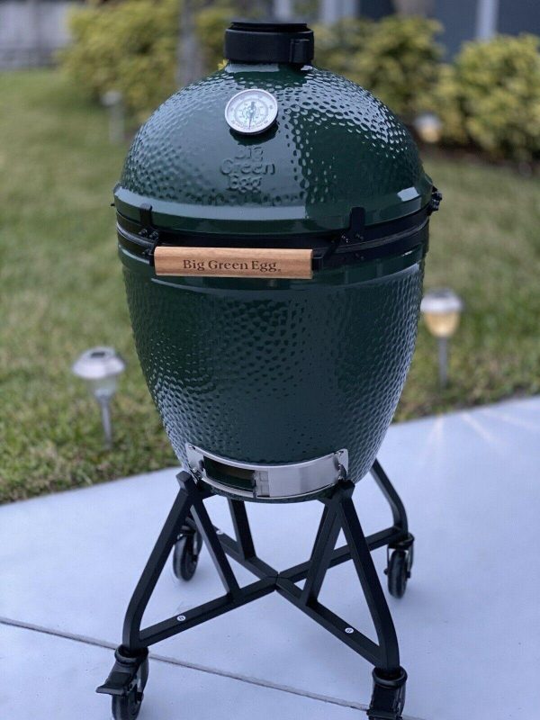 0e9093532ce243fcb4cc3a868d4147d9 Brand new big green egg grill smoker with new accessories