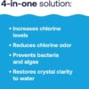 Bestway Oval Above Ground Pool Set (10' x 6'7" x 33")| Includes Filter Pump & ChemConnect Dispenser