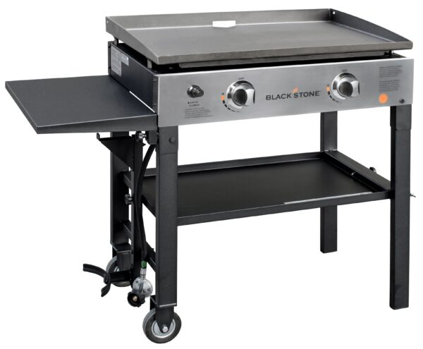 0ea8974864db46a49b6b9a33c1163148 2-Burner 28" Griddle Cooking Station with Stainless Steel