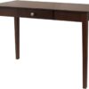 Lounge tables, antique walnut and Claire wood decorative tables