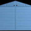 Arrow Select Steel Storage Shed, 10x14, Blue Grey