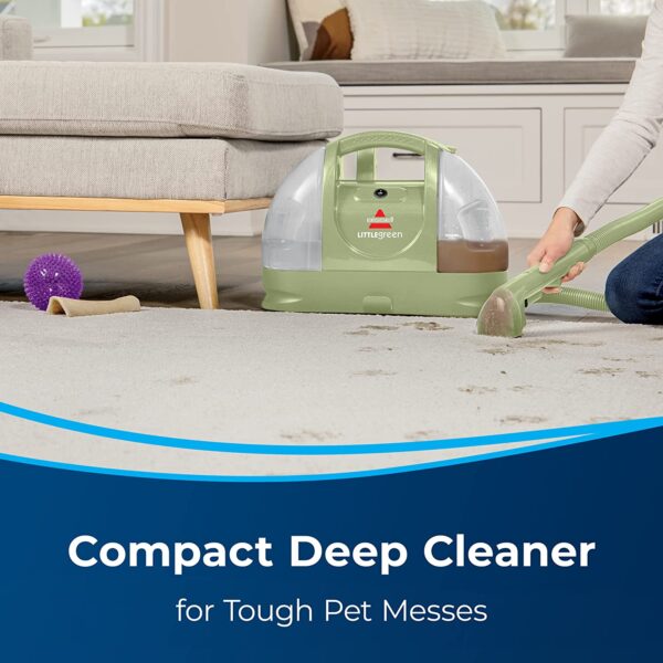0f723db134c5411d8debe69882b3318b BISSELL Little Green Multi-Purpose Portable Carpet and Upholstery Cleaner, 1400B