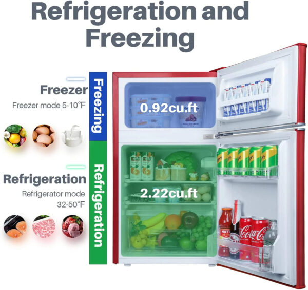 0f9c375bcdfe4d1988912bd9a16cefe3 Compact Refrigerator with Freezer F6893