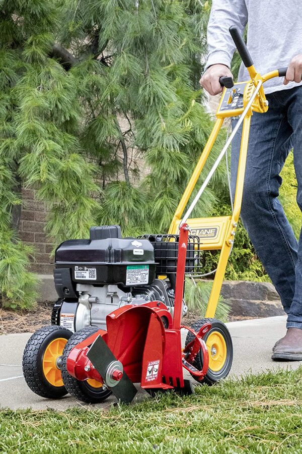 0fae6caf6c9845a1be1138cb9e47b4b0 101-5.5GT-7Gas Powered Lawn Edger, 5.50 Gross Torque/3.5 B&S Engine 7′′ Wheels