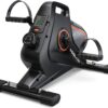 Under Desk Bike Pedal Exerciser – Quiet, Adjustable Resistance, Compact & Portable for Arm/Leg Workouts