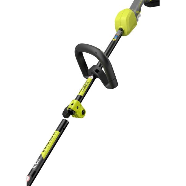 40V Expand-It Cordless Battery Attachment Capable Trimmer Power Head with 4.0 Ah Battery and Charger RY40226
