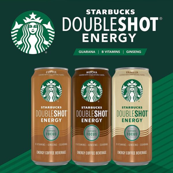 11a1e197f03e4d91be46ed8e5d375b4e Starbucks Doubleshot Energy Mocha Espresso Coffee, 15 oz Cans, 12 Pack