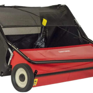 CMXGZBF7124546 52 Tow Lawn Sweeper, Black