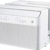 Midea U-Shaped Inverter Window Air Conditioner 12,000BTU with Open Window Flexibility, Robust Installation,Extreme Quiet, 35% Energy Saving, Smart Control, Alexa, Remote, Bracket Included (Renewed)