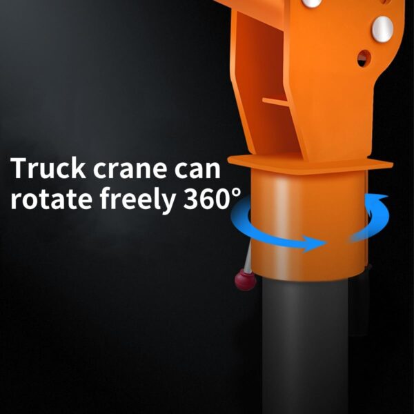 12bbc0053852479297a3ab20d34d923d 1100lb Folding Dismountable Household Hoist Truck Crane with Electric Hoist (110V) – 880lb Pulling Force, Jib Cranes for Factory, Warehouse, Construction
