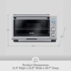 BREVILLE BOV650XL Counter Oven Silver
