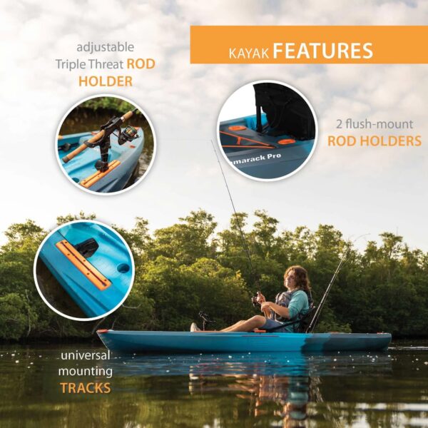 Lifetime Tamarack Pro 103 Sit-On-Top Kayak - Lightning Fusion - 90995