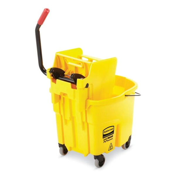 Wavebrake Side Press Combo Bucket 35 Qt, Yellow