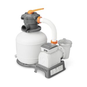 BestWay Flowclear 2000 Gallon Large Above Ground Swimming Pool Sand Filter Pump 133257