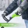 12-inch cordless snow shovel, includes 4.0Ah battery and charger