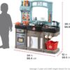Step2 Best Chefs Kids Kitchen Playset, Indoor/Outdoor Kitchenette, Interactive Play with Lights and Sounds, Made of Durable Plastic, Includes 25 Piece Toy Accessories, For Toddlers 2+ Years Old