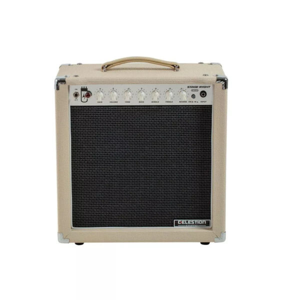 14a0654c4ec64be9b0c6d991c0679513 Stage Right by Monoprice 15-Watt 1×12 Guitar Combo Tube Amp with Celestion Speaker and Spring Reverb