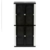 HDX Gray Plastic Freestanding Garage Cabinet, 35′′W x 71′′H x 18′′D, with Adjustable Shelves and Lockable Doors