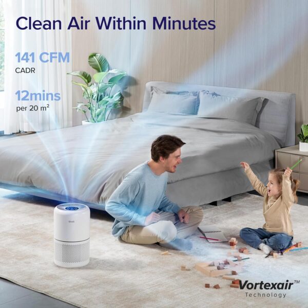14df7b2bff164edc950d80a67816bd4b Air Purifier for Home Allergies Pets Hair in Bedroom & Standing Fan for Bedroom, 82ft CirculAir 120° Oscillating Fan