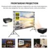 150 inch Large Indoor Movie Projection Screen