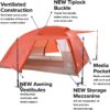 Big Agnes Unisex's Copper Spur Tent, Orange, 3 Person