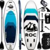Roc Inflatable Stand Up Paddle Boards 10 ft 6 in with Premium SUP Paddle Board Accessories, Wide Stable Design, Non-Slip Comfort Deck for Youth & Adults