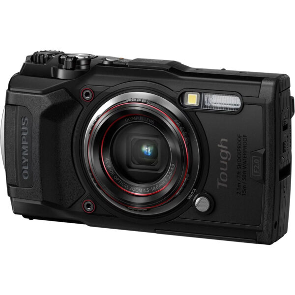 Olympus Tough TG-6 Compact Digital Camera - Black