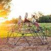 Lifetime Children's Outdoor 5 ft. H x 10 ft. W Dome Climber, Green and Brown (90136)