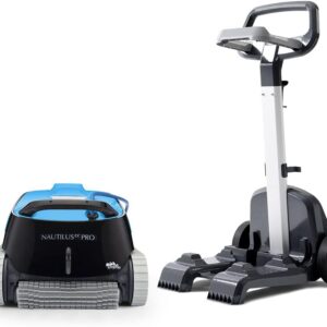 Robotic Pool Vacuum Cleaner All Pools up to 33 FT - Wall Climbing Scrubber Brush
