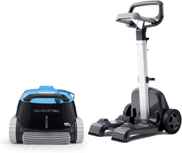 16e9faf5886f4750a267dac46c8b6884 Robotic Pool Vacuum Cleaner All Pools up to 33 FT - Wall Climbing Scrubber Brush