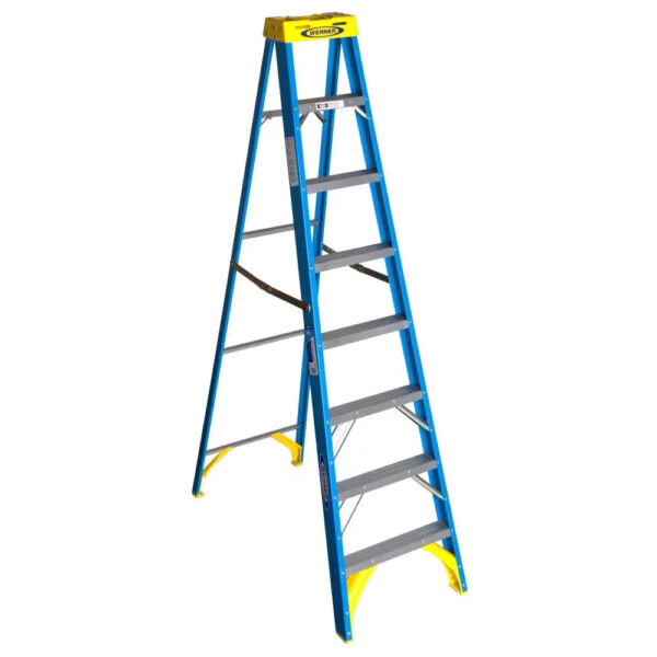 1739732940074390a124519c7000b543 8 Ft. Type I Fiberglass Step Ladder