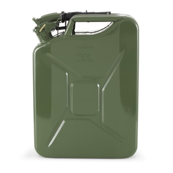 176ef4a9dd6a4866b44503430982b966 Wavian 3008 5.3 Gallon 20 Liter Authentic CARB Jerry Can with Spout, Green