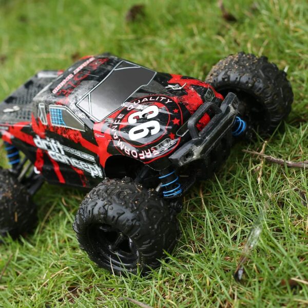 178c894dd35d4ddaa52c9c8f8ce9439b Remote Control Car for Kids Adults 60KM/H 4x4 Power 1:18 Scale Brushless Motor, Hobby Electric Monster RC Truck All Terrain off Road 2 Batteries Outdoor Play