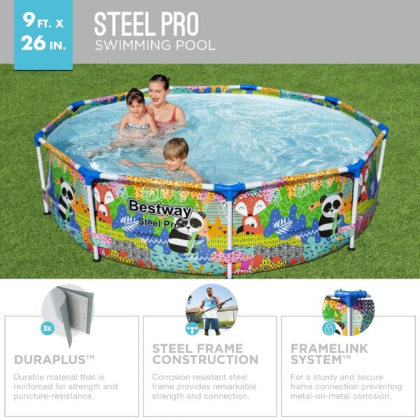 17d71d2ae14143e3912fa92913d5728b Bestway Steel Pro 9' x 26