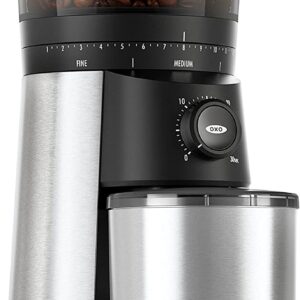 OXO Brew Conical Burr Coffee Grinder , Silver