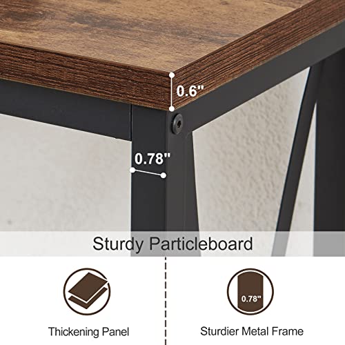 17fa5c595f994540b3e00ae183407aec SUPERJARE 70 Inch Console Table with 2 Outlet and 2 USB Ports