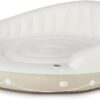 58292EP Canopy Island Inflatable Pool Float: Comfortable Lounge Surface – Built-in Cup Holders – Detachable Sunshade – 440lb Max Weight Capacity – 78.5" x 59"