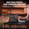 Restored Jackery Portable Power Station Explorer 1000 Solar Generator 1002Wh (Refurbished)