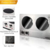 CUSIMAX 1800W Ceramic Electric Hot Plate for Cooking