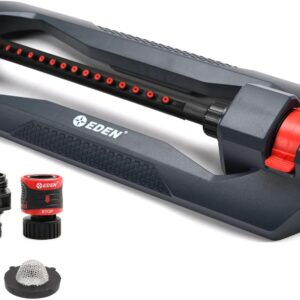 Eden Lawn & Garden Essential Oscillating Sprinkler | Water Sprinkler for Yard