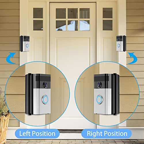 1988e90291ce4c34827ddece939e4135 RIOVO Adjustable 30 to 55 Degree Doorbell Angle Mount Compatible with Video Doorbell