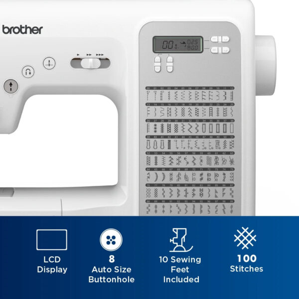 Brother CP100X Computerized Sewing and Quilting Machine with 100 Built-in Stitches