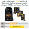 L'OR Barista System Coffee and Espresso Machine Combo