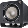 Polk Audio HTS 12 Powered Washed Black Walnut Subwoofer