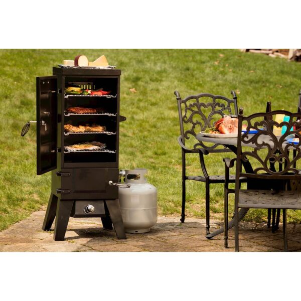 Cuisinart - Vertical 36" Propane Smoker - Black