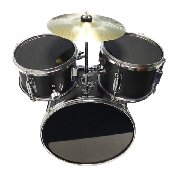 1ac480930f744846b6b6094f0f3276f4 Music Alley 3 Piece Kids Drum Set with Throne, Cymbal, Pedal & Drumsticks