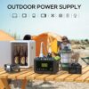 MARBERO 88Wh Portable Power Station 24000mAh Camping Solar Generator Lithium Battery