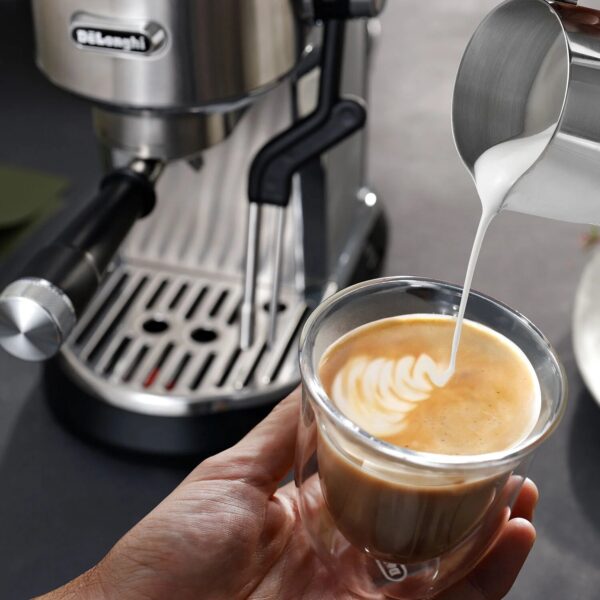 Delonghi New Dedica Maestro Plus Espresso Machine with Automatic Steam Wand