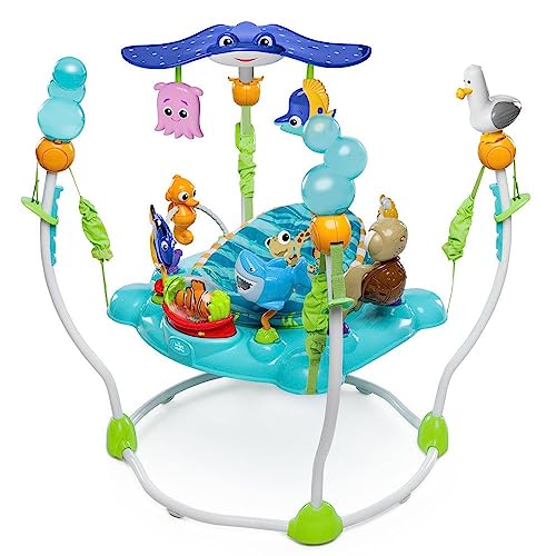1ba8c10ca0594b54aef107c3fbfe67b7 Bright Starts Baby Finding Nemo Sea of Activities Baby Activity Center Jumper
