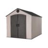 Lifetime 8 Ft. x 10 Ft. Outdoor Storage Shed
